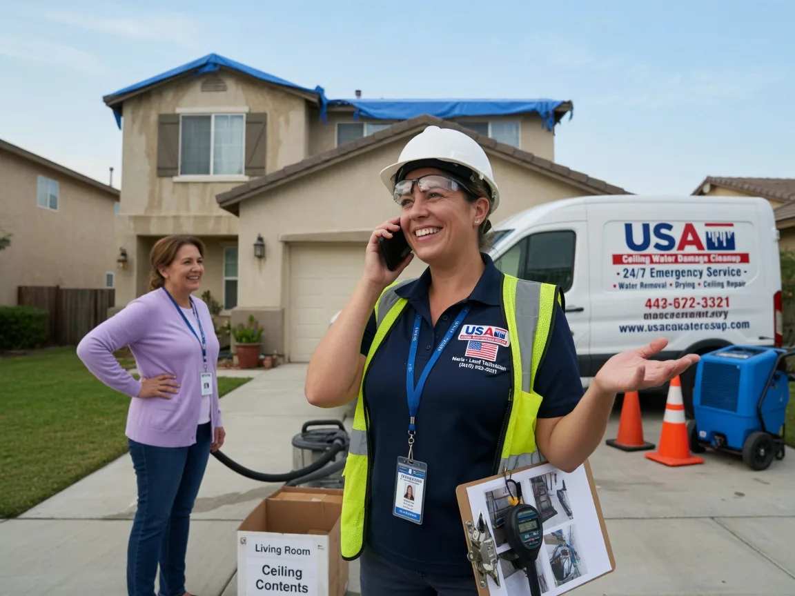 Ceiling Water Damage Restoration Raisin City, CA FAQs
